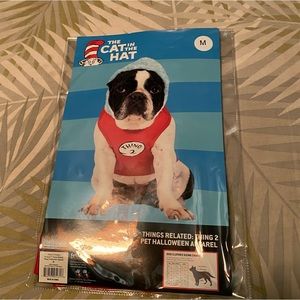 Thing 2 Dog Hoodie Sz Medium